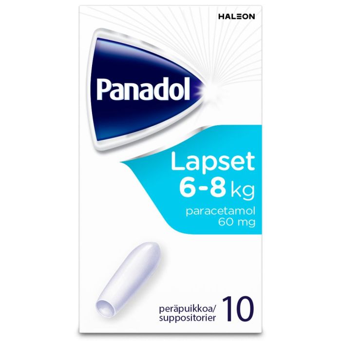 PANADOL 60 mg peräpuikko 10 kpl bild 4