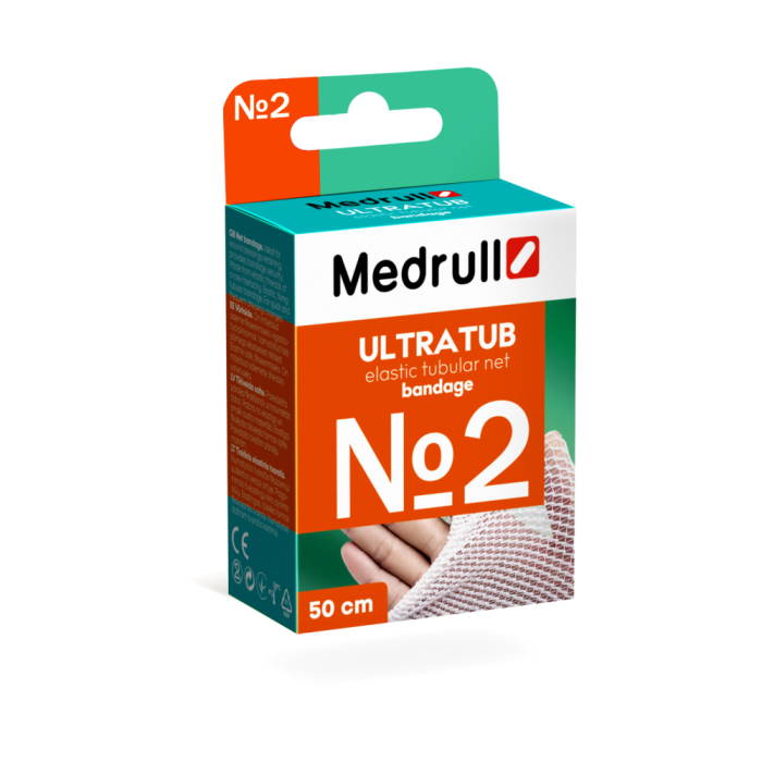 Medrull Ultratub joustava putkiside N2 2cmx50cm 1 kpl bild 2