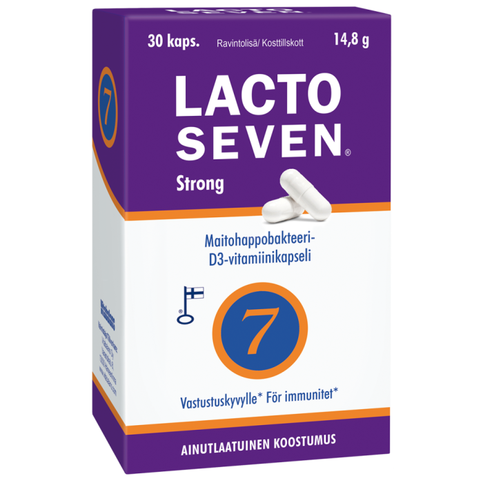 Lacto Seven Strong 30 kaps bild 2