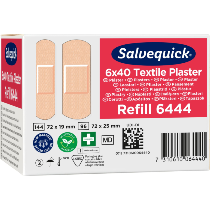 1000016384_Salvequick_Kangaslaastari_6X40_KPL_pakkauskuva_Pakkauskuva19060_jpg