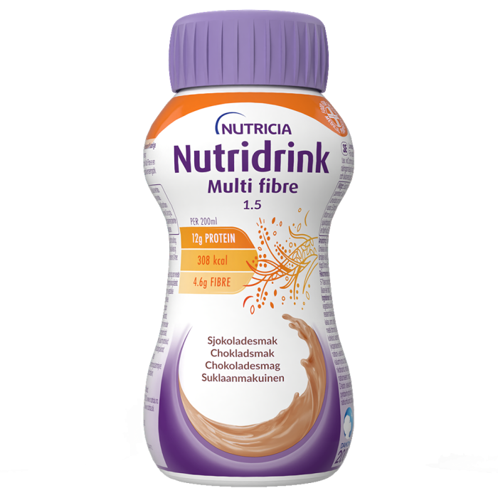 NUTRIDRINK MULTI FIBRE KAAKAO 4x200 ML bild 2