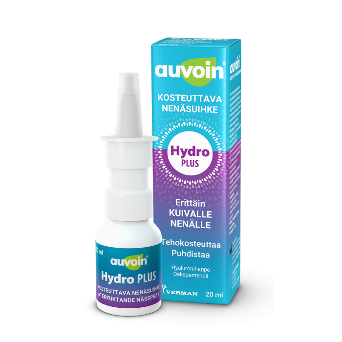 Auvoin Hydro Plus kosteuttava nenäsuihke 20 ml kuva 4