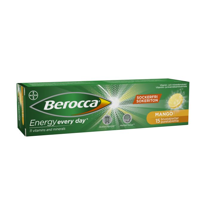 Berocca Energy Mango poretabletti 15 kpl bild 2
