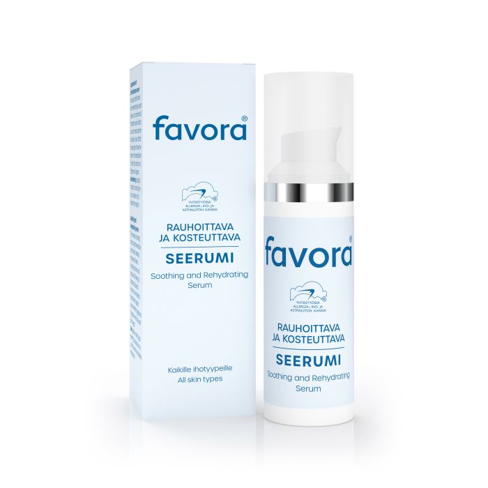 FAVORA RAUHOITTAVA&KOSTEUTTAVA SEERUMI 30 ML bild 2
