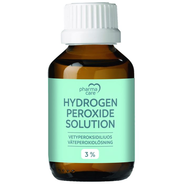 Pharmacare Vetyperoksidiliuos 3% 6x100 ml