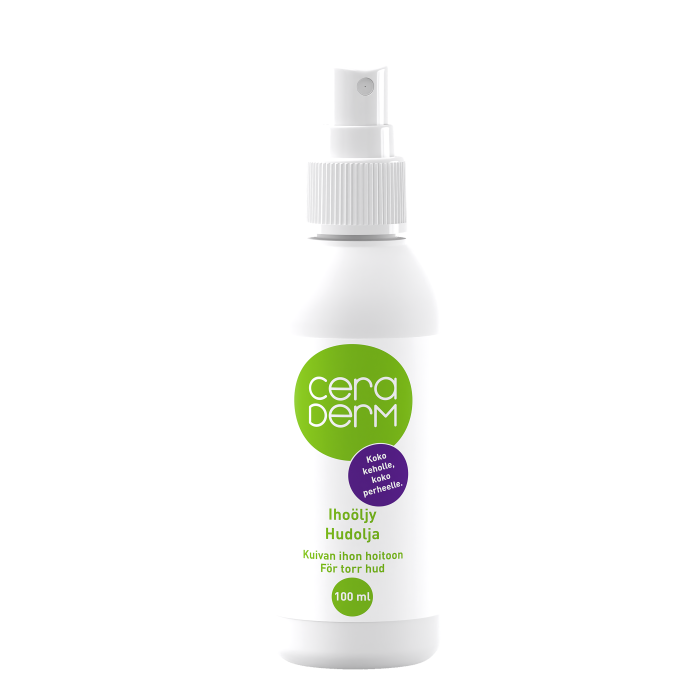 Ceraderm Ihoöljy 100 ml kuva 3