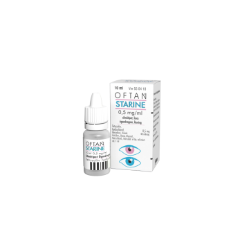 OFTAN STARINE 0,5 mg/ml silmätipat, liuos 10 ml