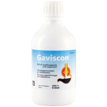 GAVISCON oraalisuspensio 400 ml