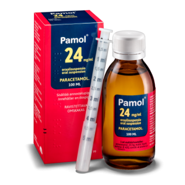 PAMOL 24 mg/ml oraalisusp 100 ml