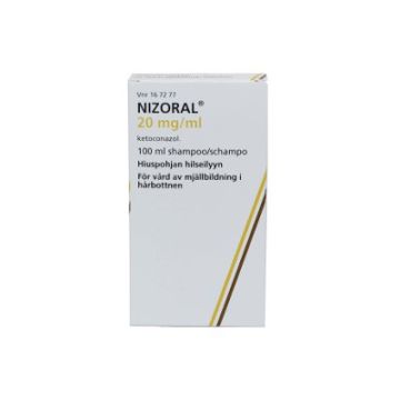 NIZORAL 20 mg/ml shampoo 100 ml