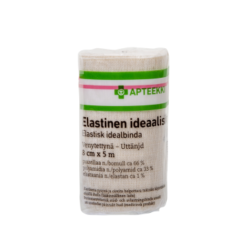 Apteekki Ideaaliside elastinen 8cmx5m X1 kpl