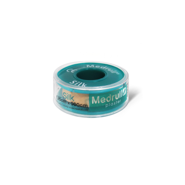 Medrull Silk kiinnelaastari beige 1,25cmx500cm 1 kpl