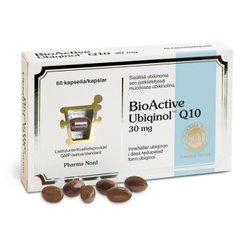BIOACTIVE Q10 UBIQINOL 30MG 60 KAPS