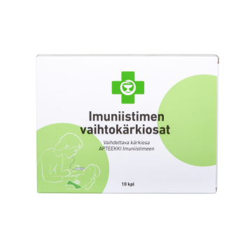 APTEEKKI IMUNIISTIMEN VAIHTOKÄRKIOSAT 10 KPL