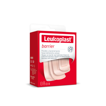 LEUKOPLAST BARRIER LAASTARIVALIKOIMA 22X72 MM, 38X63 MM,  38X38 MM 1 KPL