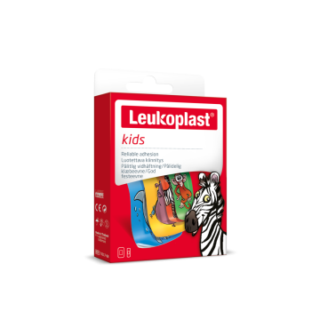 LEUKOPLAST KIDS MIXPACK 36X63 4KPL, 19X56 8KPL 12 KPL