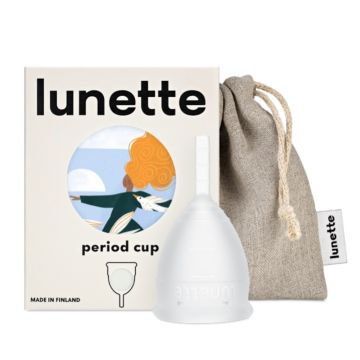 Lunette Kuukautiskuppi Kirkas koko 1 1 kpl