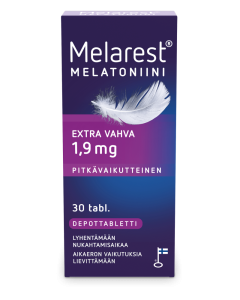Melarest 1,9 mg Pitkävaikutteinen 30 tabl