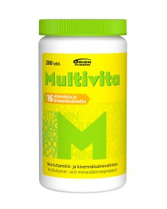 Multivita monivitamiini 200 tabl