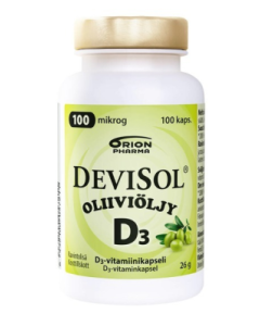 Devisol Oliiviöljy 100 mikrog 100 kaps