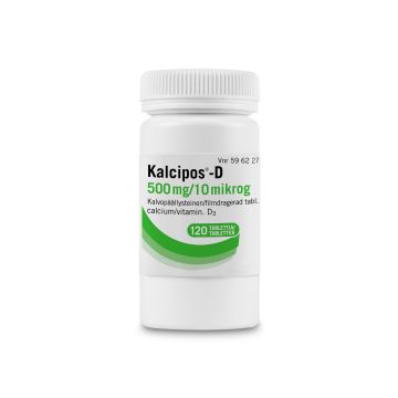 KALCIPOS-D 500 mg/10 mikrog tabl, kalvopääll 120 kpl