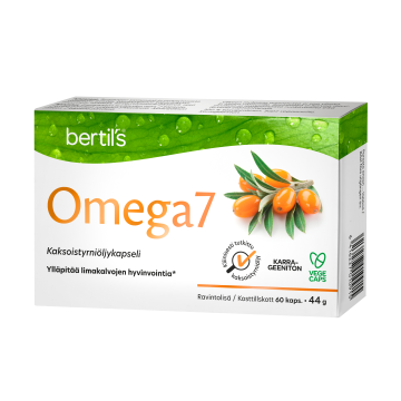 Omega7 Tyrniöljy 60 kaps