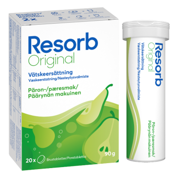 Resorb Original Päärynä 2x10 tablettia