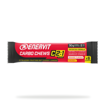 ENERVIT Carbo Chews Orange 3 x 34 g