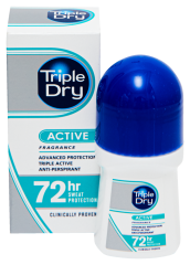 TRIPLE DRY WOMEN ACTIVE ROLL-ON 72H ANTIPERSP. TUOKSU 50 ML