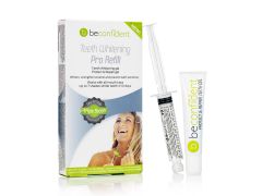Beconfident teeth whitening pro refill, whitening gel valkaisutäyttöpaketti 1 kpl