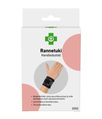 Apteekki rannetuki L, musta X1 kpl